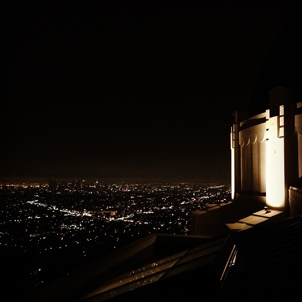 my new favorite place in LA #GriffithObservatory ...