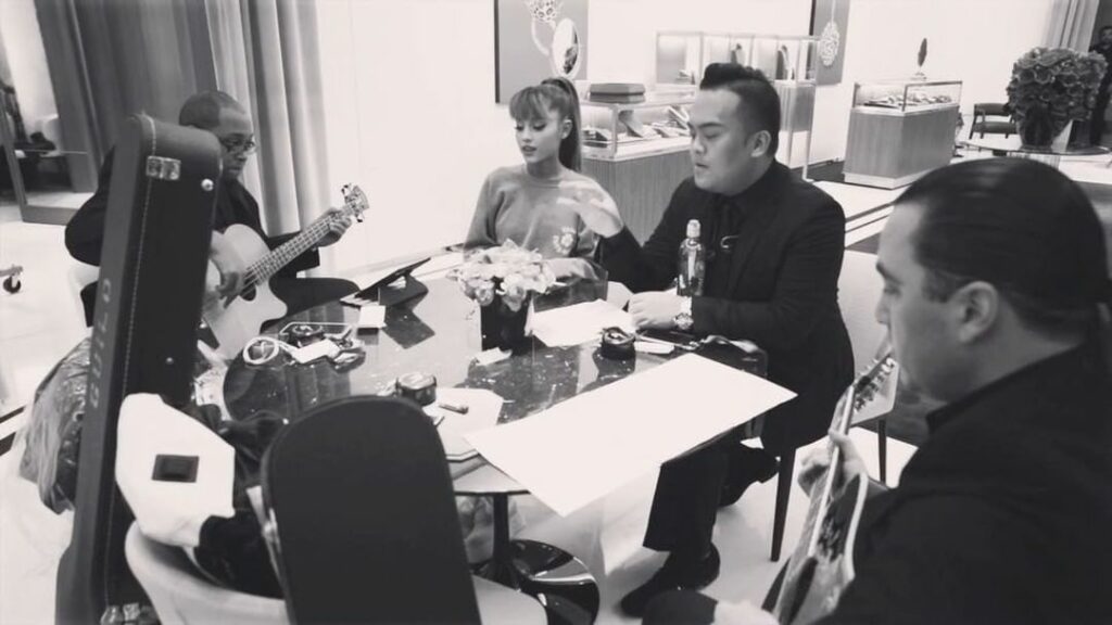 repost @dangerouswomantour... rehearsal for @tiffanyandco with @troylaureta @twi...