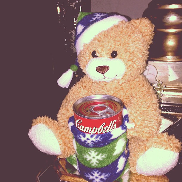 how do I have the bestest friends ever?!  brought me some soup...