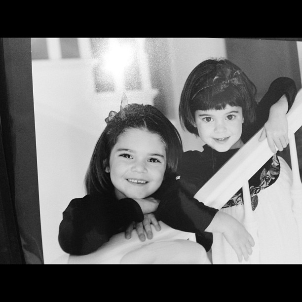 #tbt look at ussss @kyliejenner ! ...