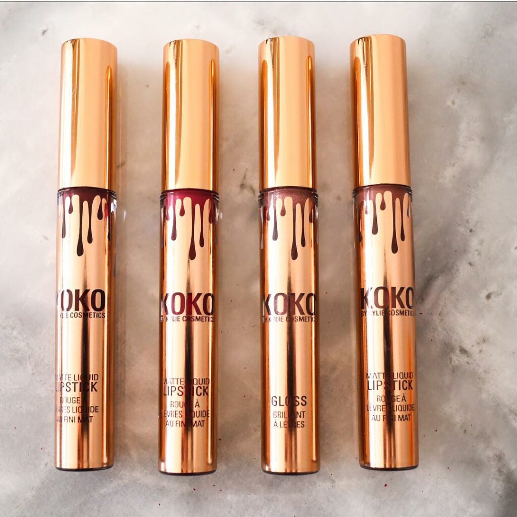 The limited edition Koko Kollection launches TODAY on KylieCosmetics.com! 3pm ps...