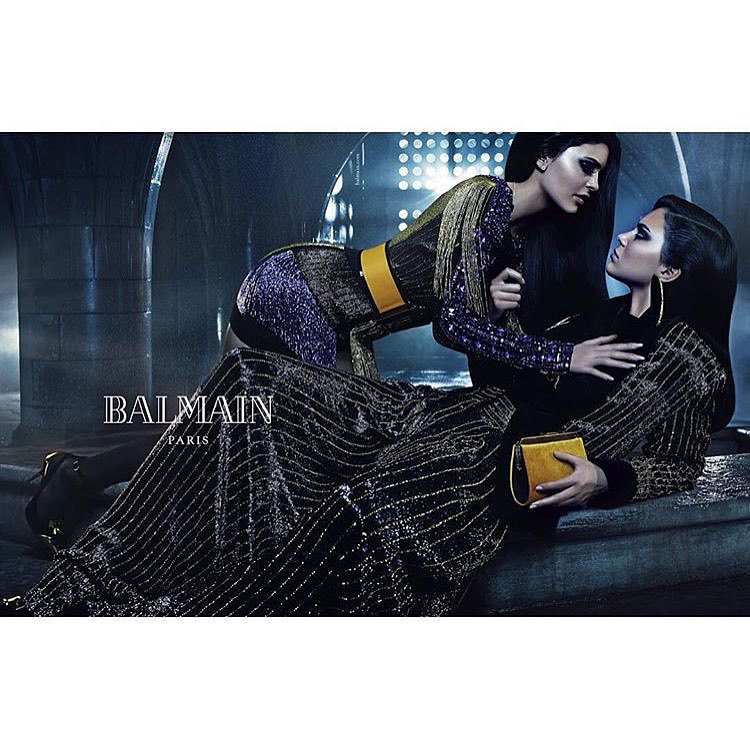 when sis don't do as I say  @balmainparis F/W 2015 Ad Campaign. photographed by ...