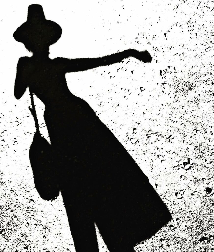 witchy shadow...