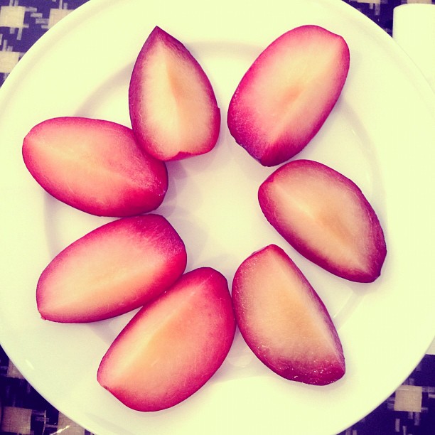 plums ...