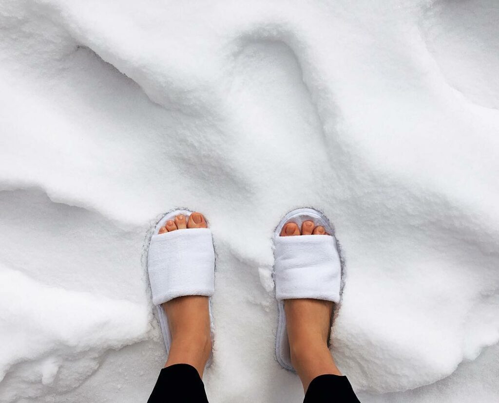 snow shoes...