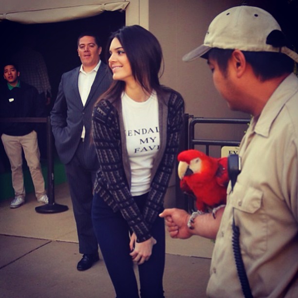 another #tbt to me pretending like I'm not totally scared of this cranky bird...