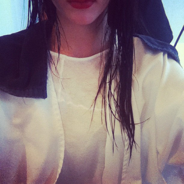 Cut the CRAZY long locks! now just longish locks lol ...
