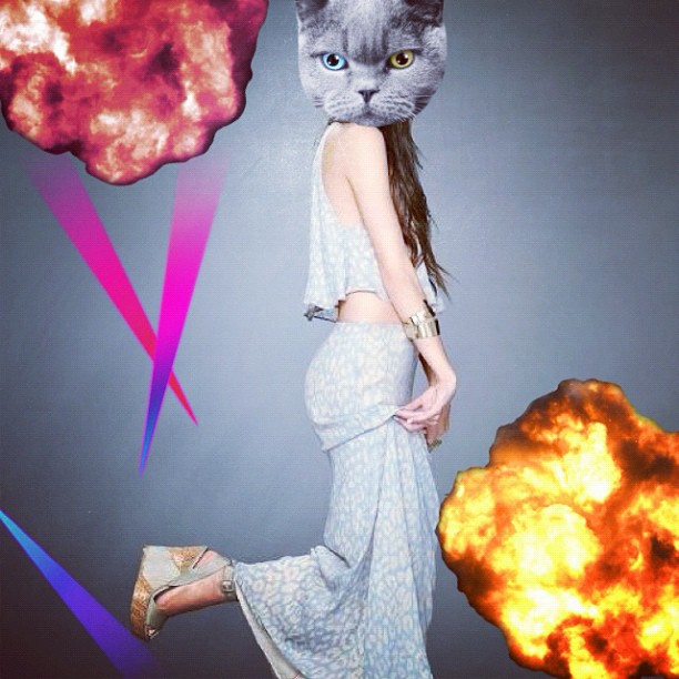 LOL I'm a kitty! #powers #superkitty...
