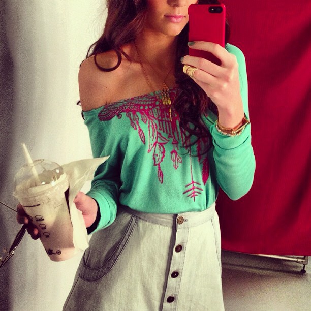 Kendall and Kylie collection and mah milkshake #yup...