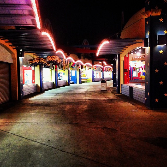 all to ourselves ...
