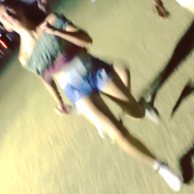 I guess I walk too fast...