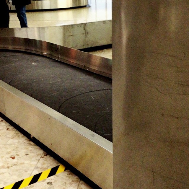 thank god my baggage arrived safely....