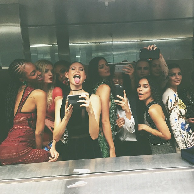 bathroom selfie?...