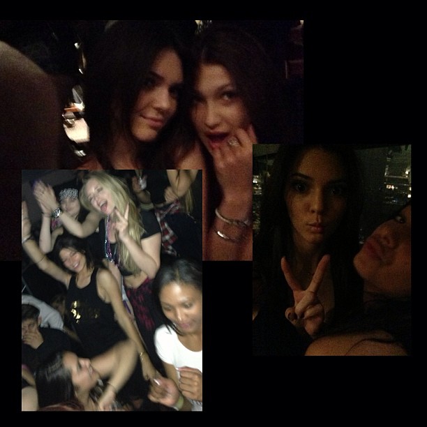it was just a bid girls night! #VParty! @kyliejenner @iputtheindustryonmyback @b...