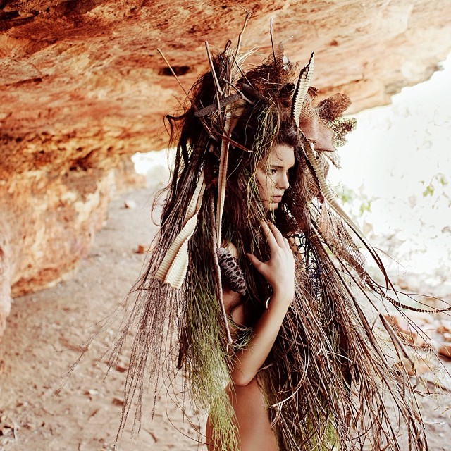 this head piece was no joke! @nomadrj...