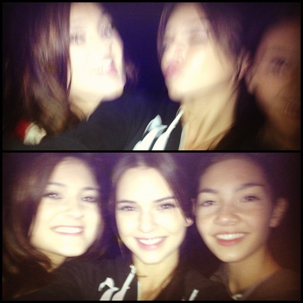 blurred @maddyjohnsonn @kylieejennerr...