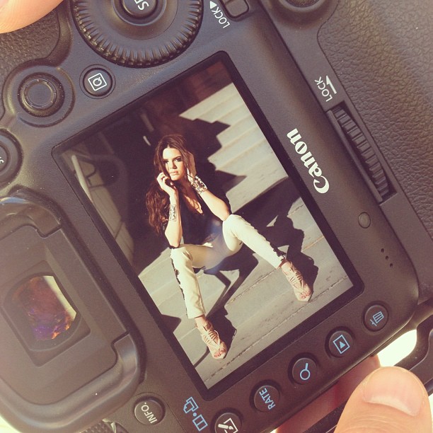 at an amazing photoshoot for Harper's Bazaar .... shooting the COVER and an insi...