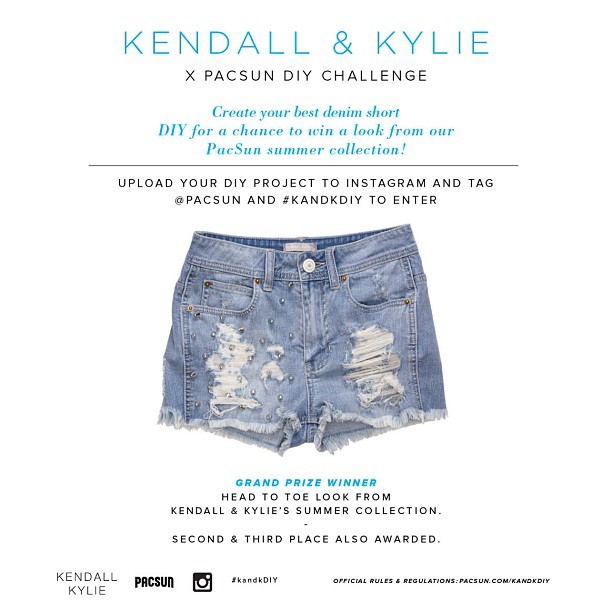 Add your spin to my favorite trend right now, denim shorts! Upload your best DIY...