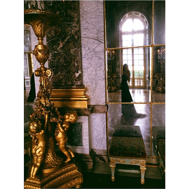 strolling around the palace #Versailles...
