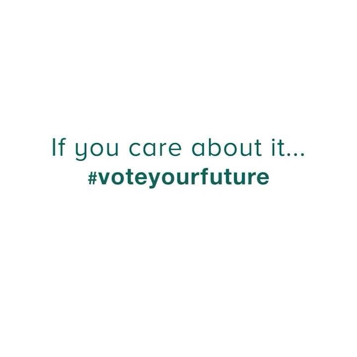 watch and vote #VoteYourFuture...