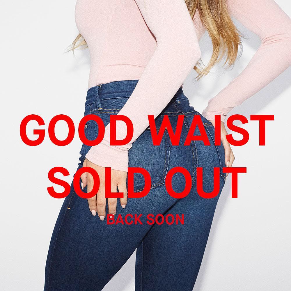 You guys are the best!! @goodamerican Good Waist has sold out TWICE since we lau...