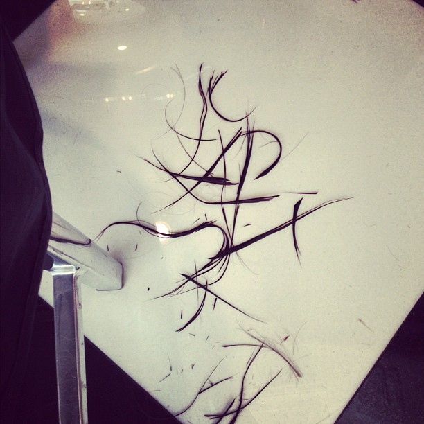 cleanin up with @philipwolffhair ...
