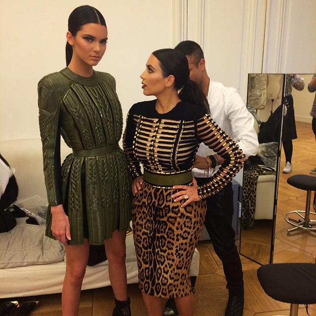 she looks up to ME #BalmainArmy...