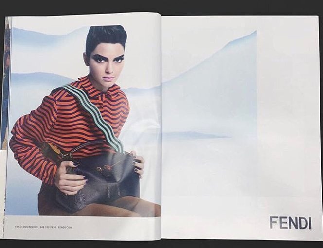 Fendi FW16 campaign shot by @karllagerfeld...