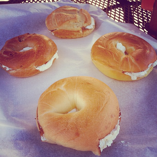 the usual bagel run @stassiebabeyy @kylieejennerr @tatimiller...