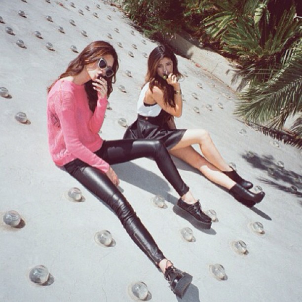 Straight coastin' with Kylie. Love this shot from our @Pacsun Back-To-School sho...