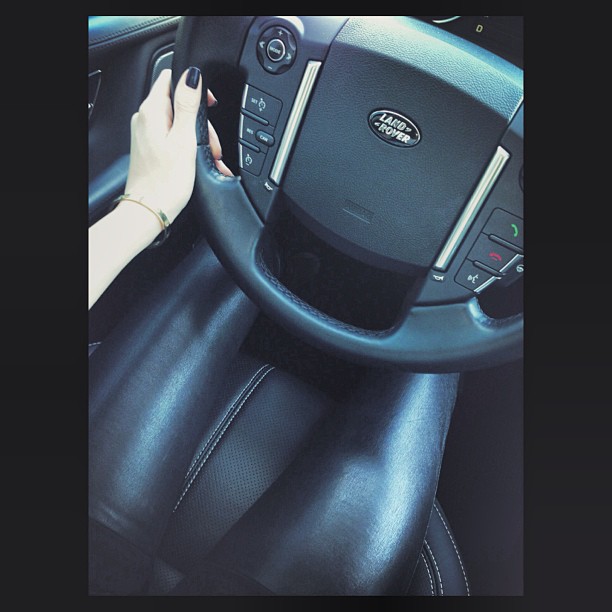 all black erryythang. new #LeatherPants...
