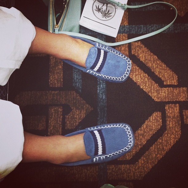 like father like son. mase's little baby loafers #MostStylishBaby #EasterSwag...