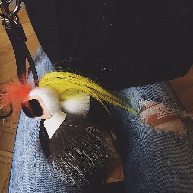my baby Karlito! @fendi_official...