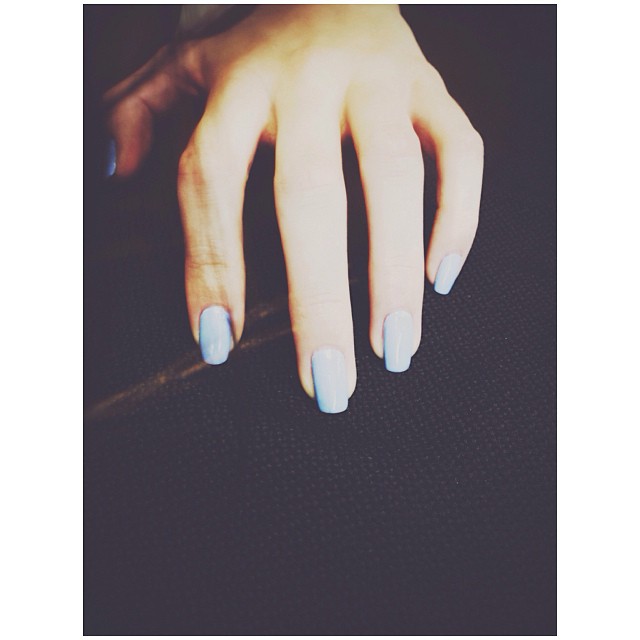 it's October, why not make my nail pic a little creepy?! ...