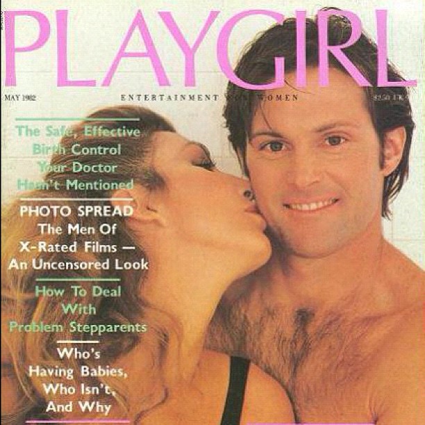 #tbt my father on Playgirl lol ...