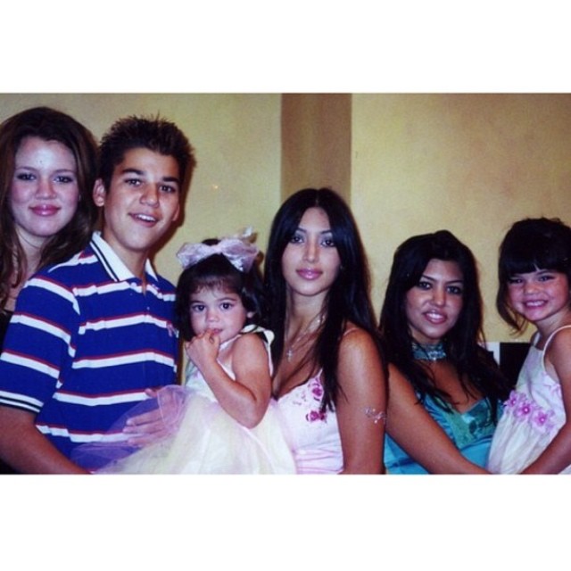 #tbt family  @khloekardashian @kyliejenner @kimkardashian @kourtneykardash @robk...