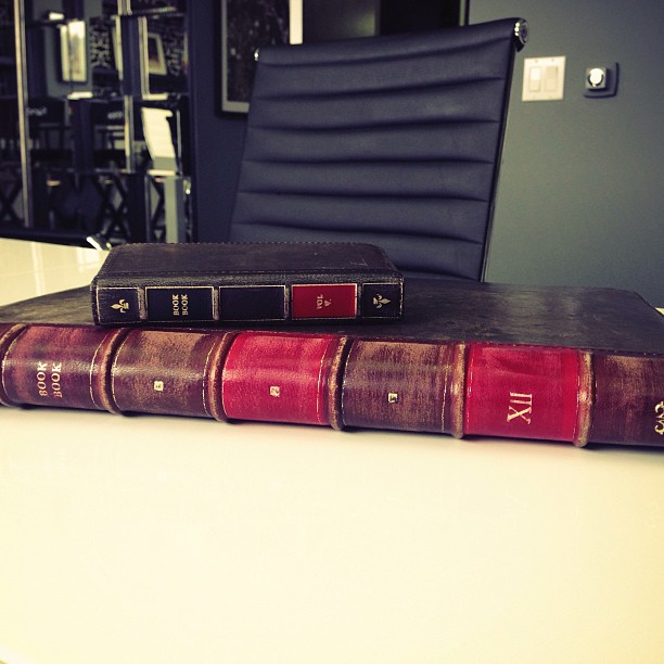 my teacher is the biggest nerd! even her computer and phone are books  @so_r_ya...