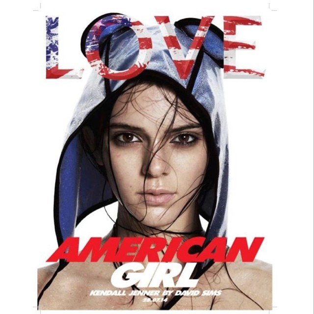 my ad for the next @thelovemagazine by @kegrand and #davidsims! ...