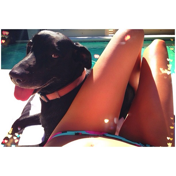 chillin with my favorite   #poolside #goob...