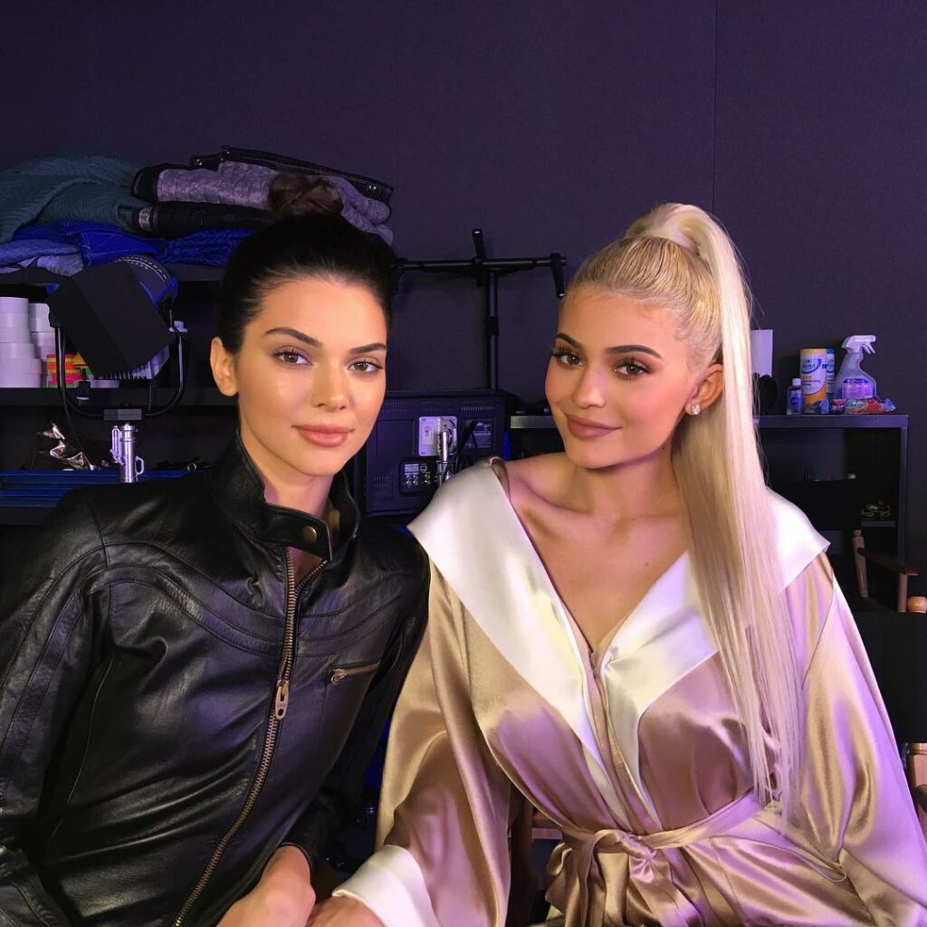about to livestream on the Kylie Jenner Facebook!...