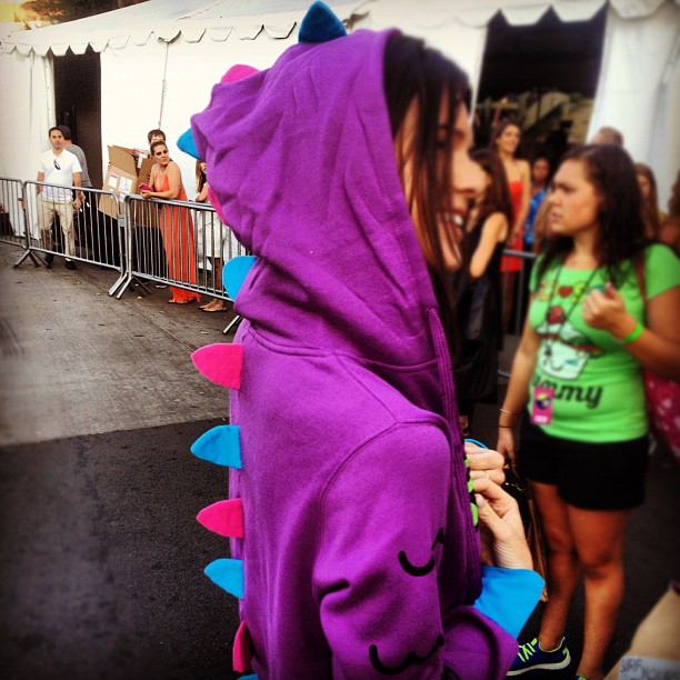 I'm a spiky dinosaur ...