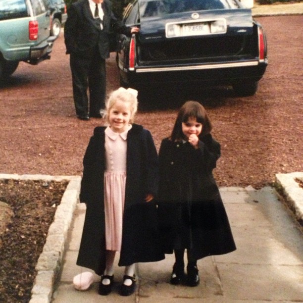 #tbt aww me and @cassgiff were so cute and fashionable ...