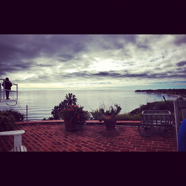 cloudy day in Malibu...
