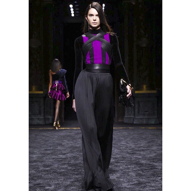 today's @balmainparis show...