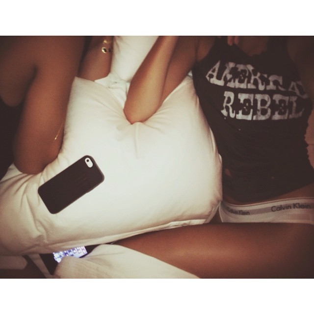 city slumber party in #MyCalvins ...