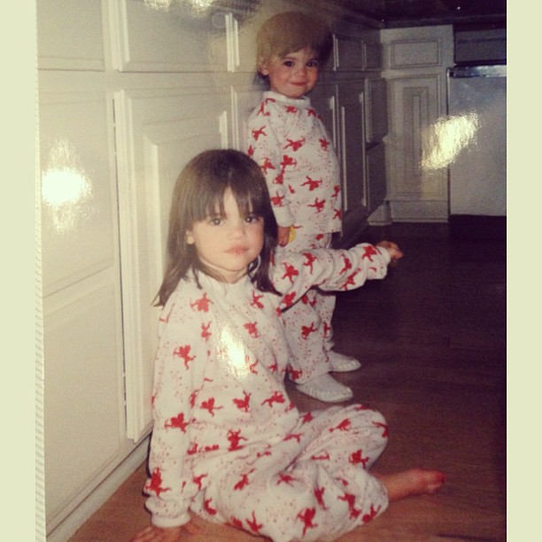 #tbt me and creepy lookin @kyliejenner in the background...