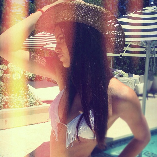 poolside ...