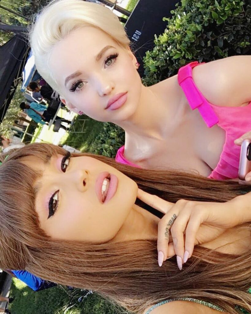 I really love you @dovecameron #HairsprayLive @nbchairspraylive ♡...
