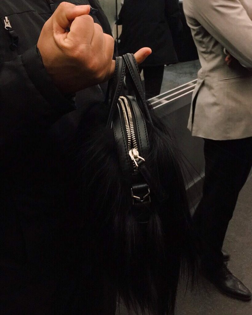 bodyguard chic...