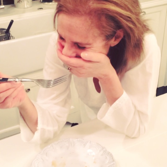 she "dies" over my scones  #doughollying...